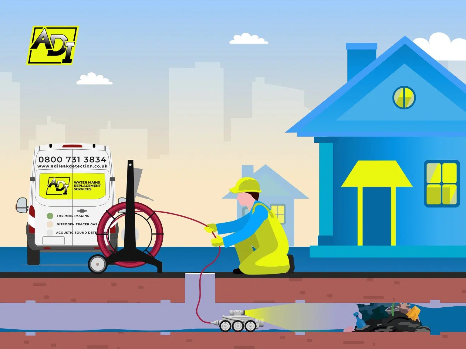 Drainage CCTV Surveys & Investigations Worcester